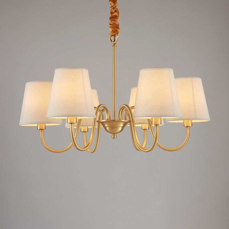 Noogni™ American Style Full Copper Fabric Pendant Light - Noogni