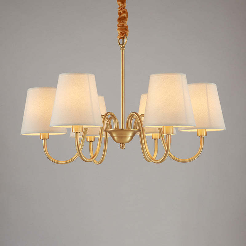 Noogni™ American Style Full Copper Fabric Pendant Light - Noogni