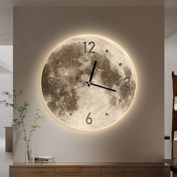 Modern Decorative Wall Clock for Living Room and Home - Noogni