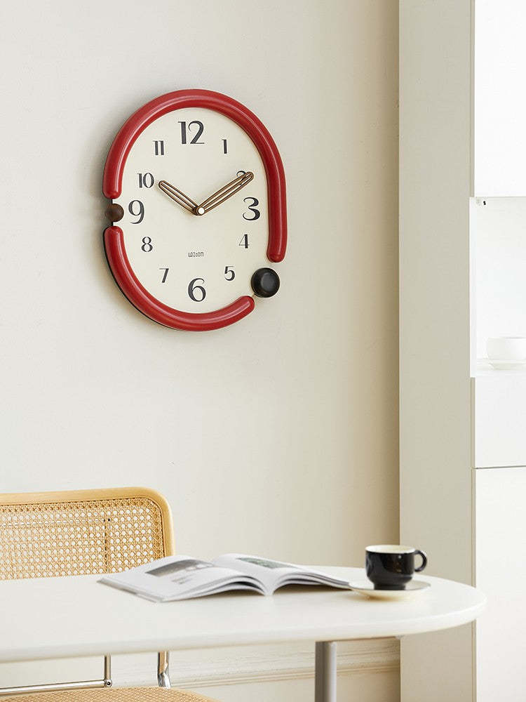 Noogni™ Minimalist Punch-Free Wall Clock - Noogni