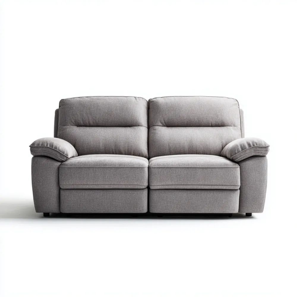 Canapé 2 places 150x90x85 cm – Gris – Confort Moderne-Formelano