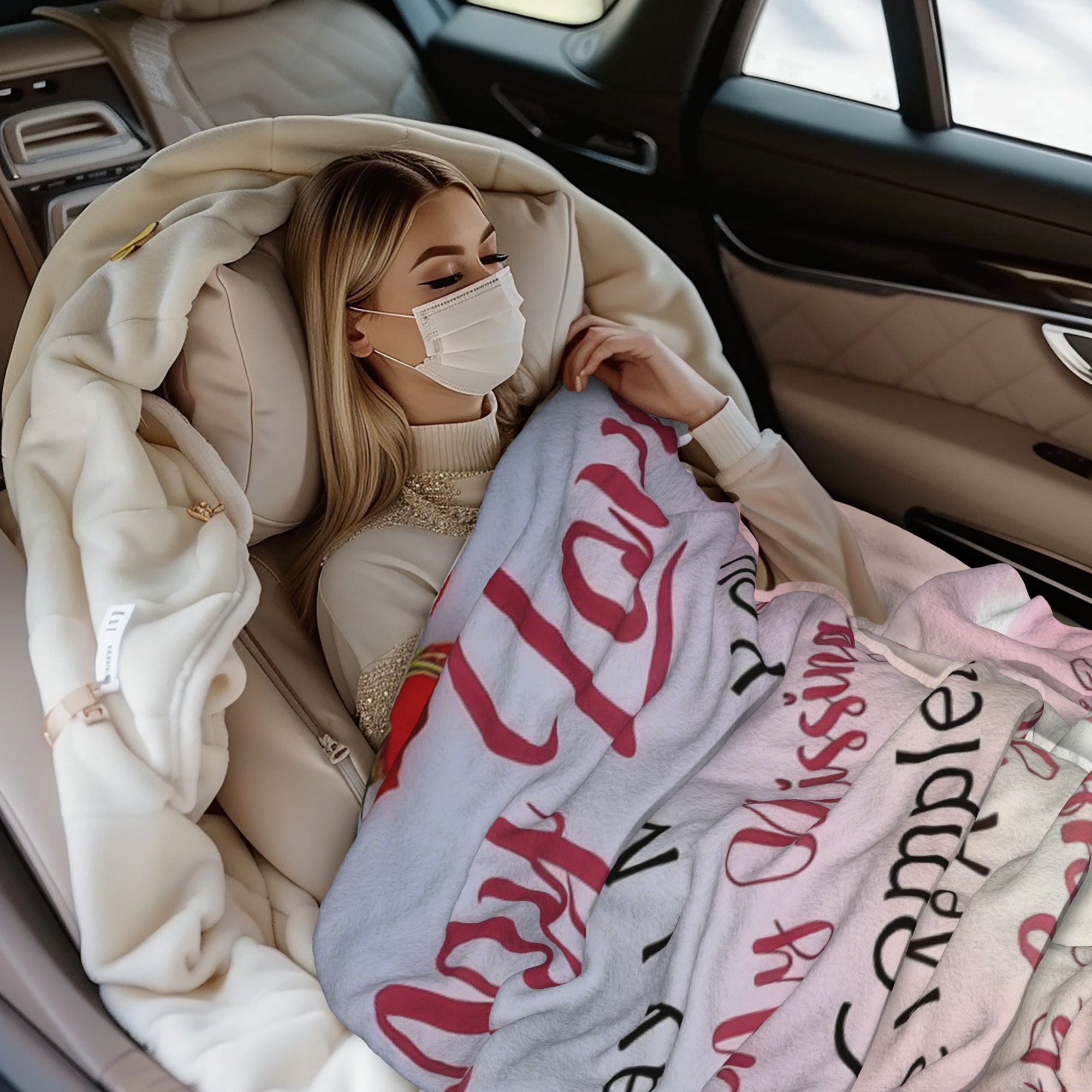 My Love  Romantic Quote Blanket – The Day I Met You, You Completed Me