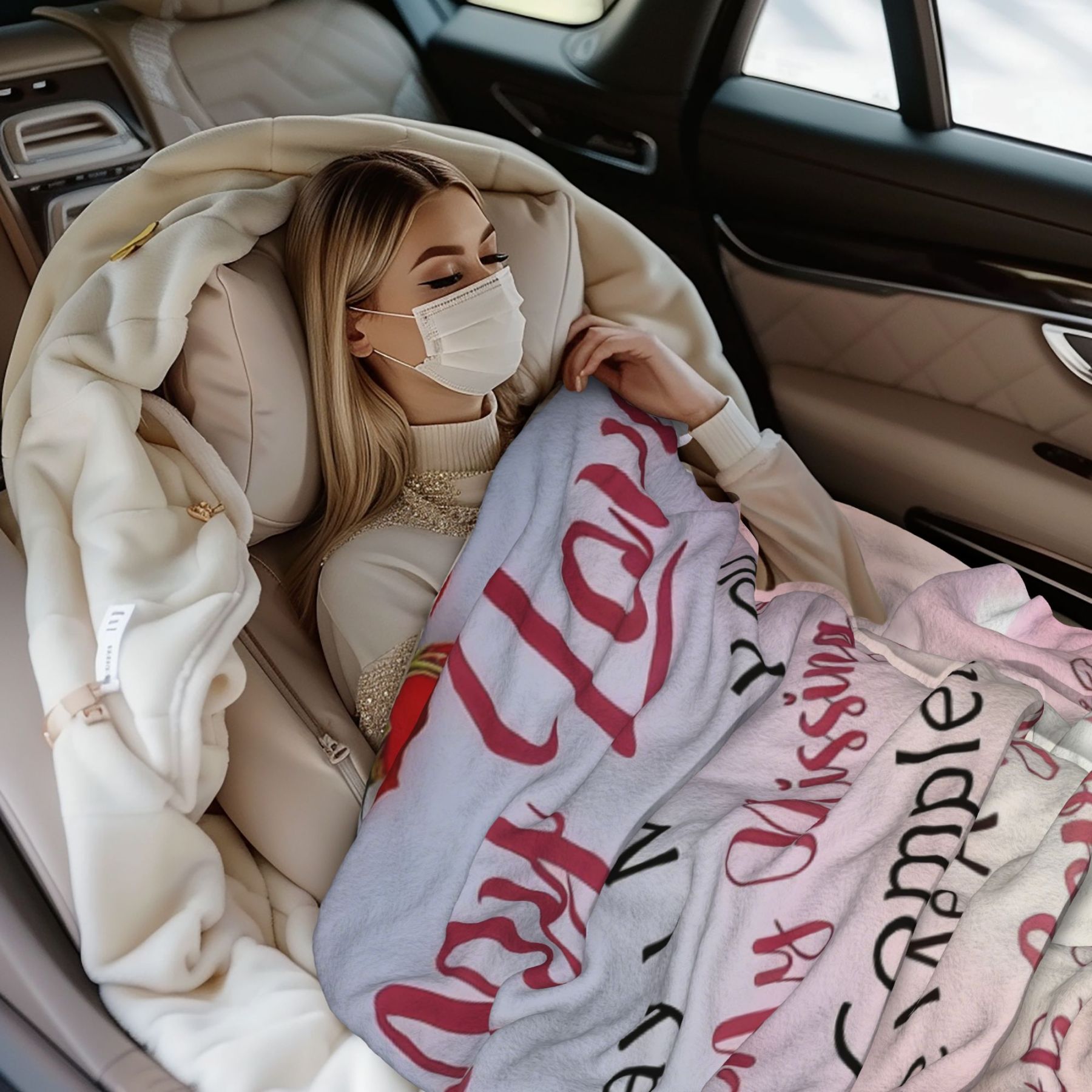 My Love  Romantic Quote Blanket – The Day I Met You, You Completed Me