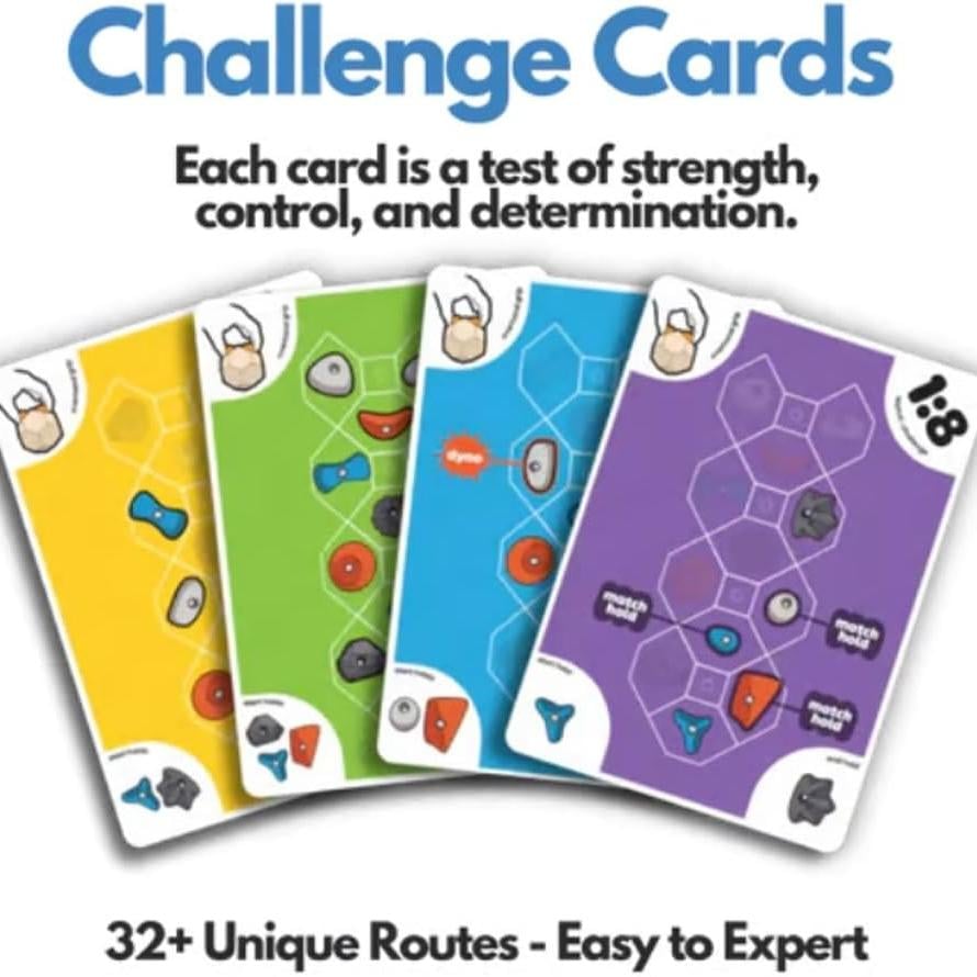 ⚡Portable 3D Hangboard with 12 Detachable Climbing Holds - Customizable Wooden Fingerboard & Stress Relief Tool