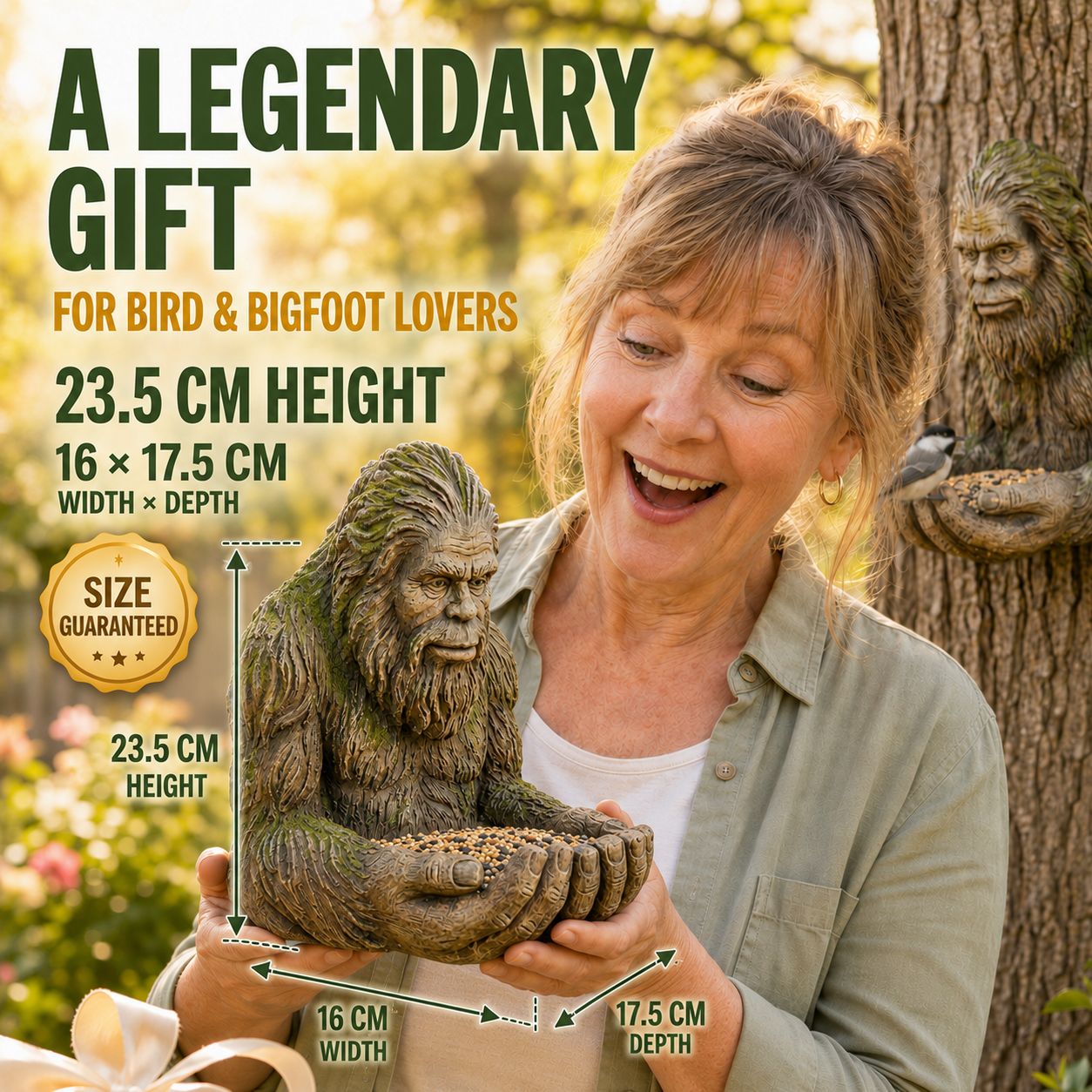 LAST DAY 50% off- -Bigfoot Bird Feeder