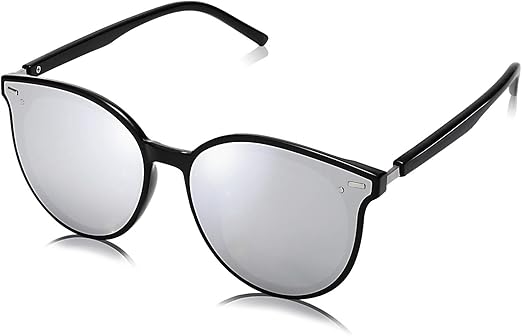 Sunglasses Womens Trendy 2026 Classic Round Retro Vintage Shades Large Frame Sunnies