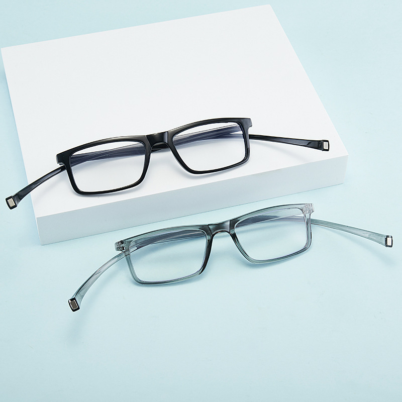 Magnetic Reading Glasses Snap Click Neck Hang Spectacles Presbyopic Eyeglasses