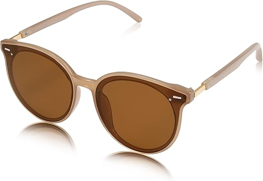 Sunglasses Womens Trendy 2026 Classic Round Retro Vintage Shades Large Frame Sunnies