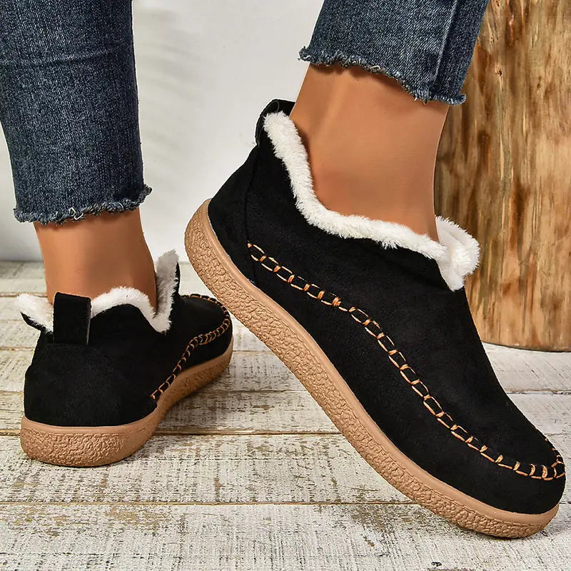 🔥LAST DAY 70% OFF🔥 Slip-On Lightweight Durable Shock Absorption Comfy Fleece-lined shoes