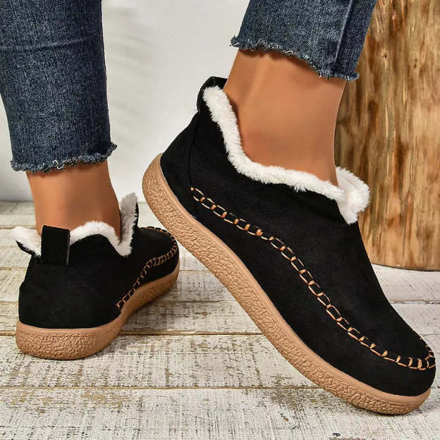 🔥LAST DAY 70% OFF🔥 Slip-On Lightweight Durable Shock Absorption Comfy Fleece-lined shoes