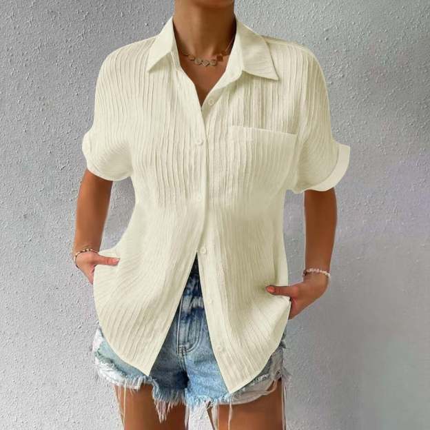 Relaxed Textured Top