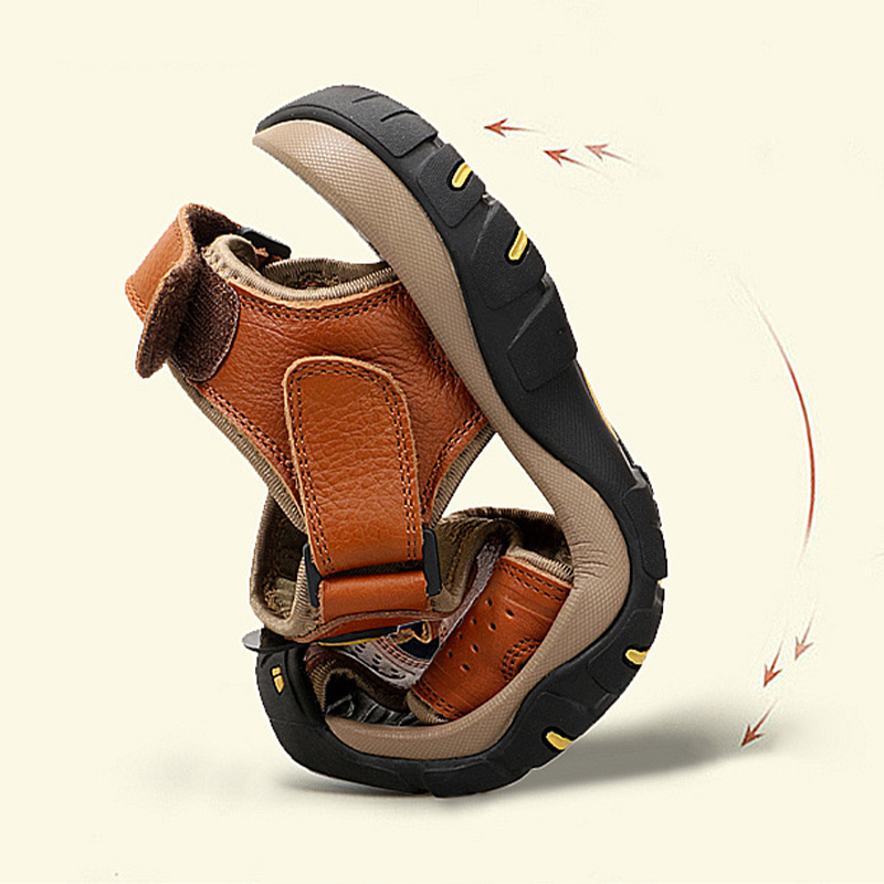 MEN'S BREATHABLE COMFY CASUAL BEACH SANDALS