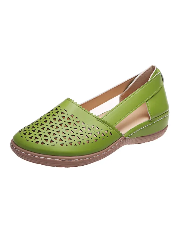 Women Wedges Orthopedic Hollow Out Sandals