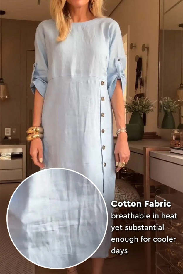 The Pure Cotton Elegance Dress
