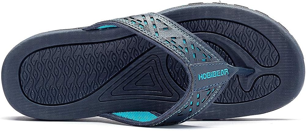 Men Sandals Leather Sport Flip Flops Comfort Casual Outdoor