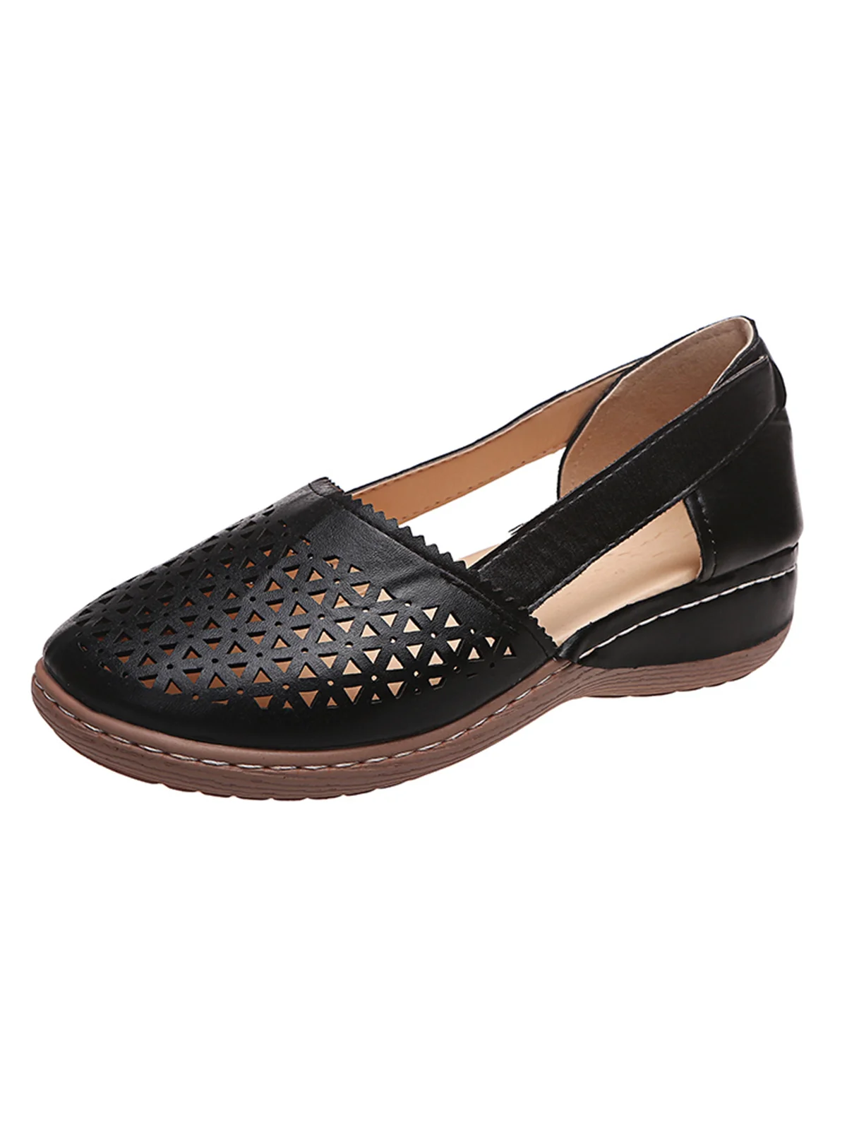 Women Wedges Orthopedic Hollow Out Sandals
