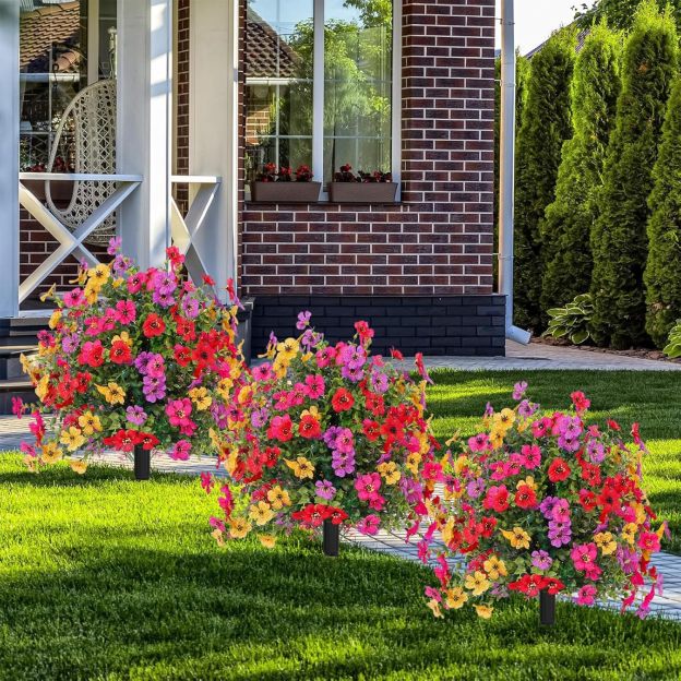 Last Day Promotion! 🔥Outdoor/Indoor UV Resistant & Waterproof Artificial Flower Decor ✅BUY 5 GET 10% OFF