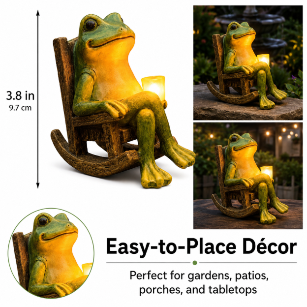 🔥 Last Day to Grab Your Glowing Garden Frog – Light Up Your Yard Tonight! 🐸✨