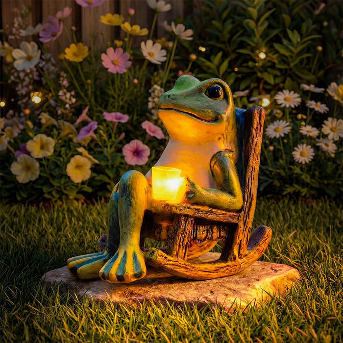 🔥 Last Day to Grab Your Glowing Garden Frog – Light Up Your Yard Tonight! 🐸✨