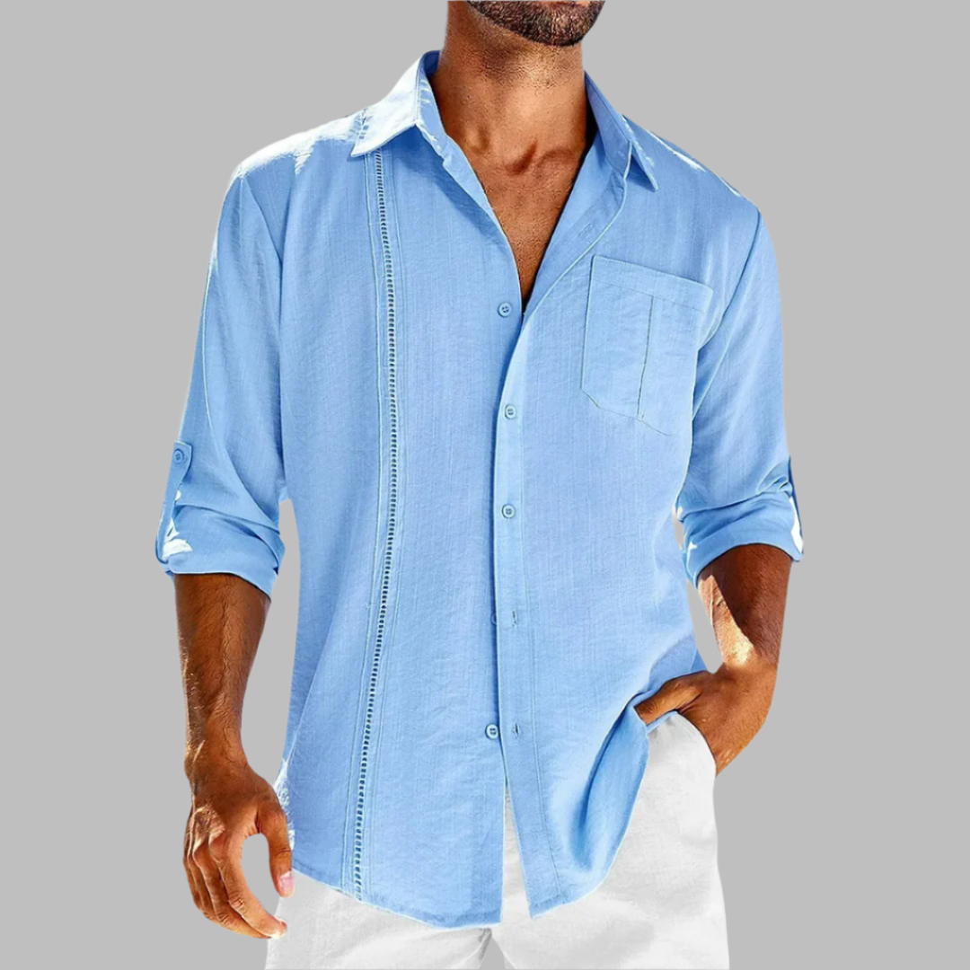 Men's Casual Linen Shirt