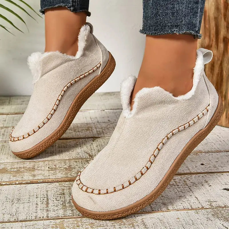 🔥LAST DAY 70% OFF🔥 Slip-On Lightweight Durable Shock Absorption Comfy Fleece-lined shoes