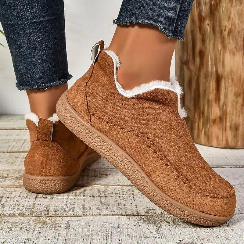 🔥LAST DAY 70% OFF🔥 Slip-On Lightweight Durable Shock Absorption Comfy Fleece-lined shoes