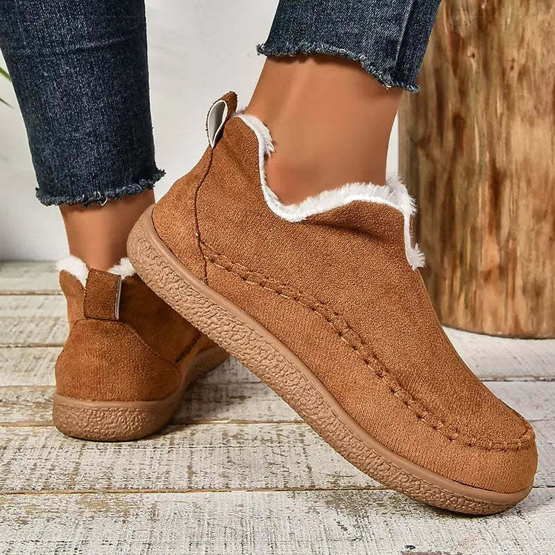 🔥LAST DAY 70% OFF🔥 Slip-On Lightweight Durable Shock Absorption Comfy Fleece-lined shoes