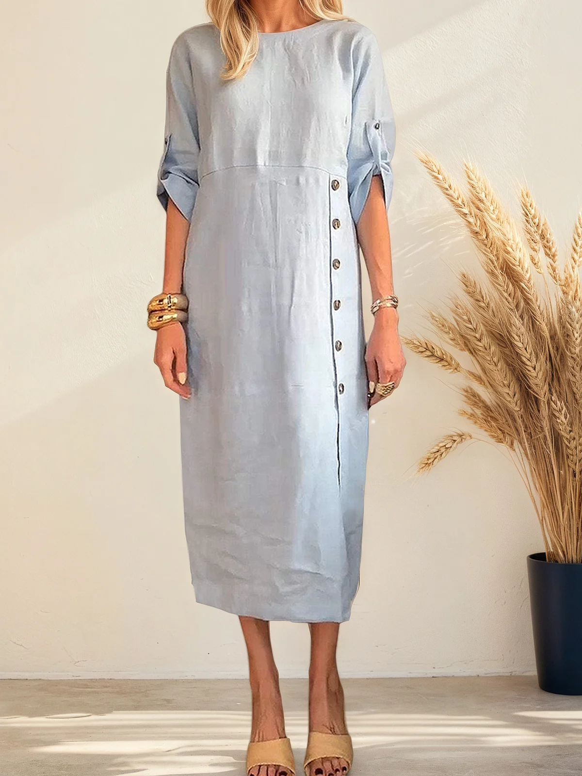 The Pure Cotton Elegance Dress