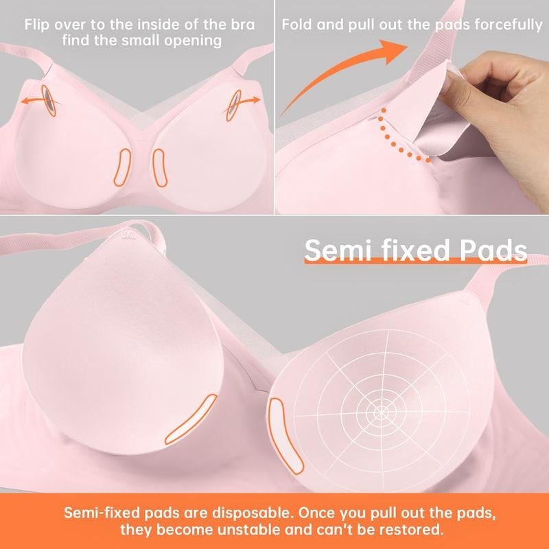 🎉Women Wireless V-Neck Mesh Bralette