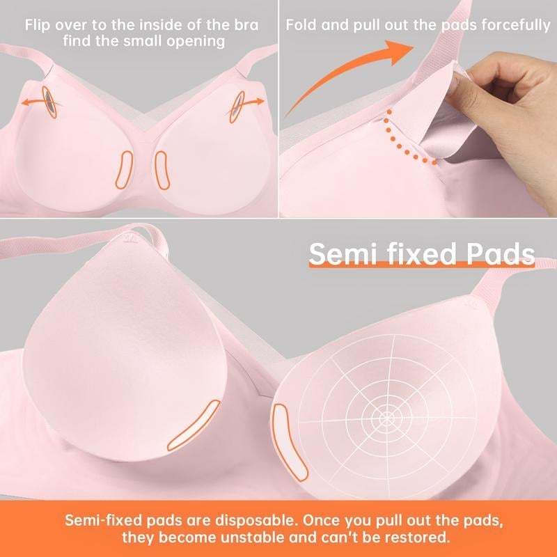 🎉Women Wireless V-Neck Mesh Bralette