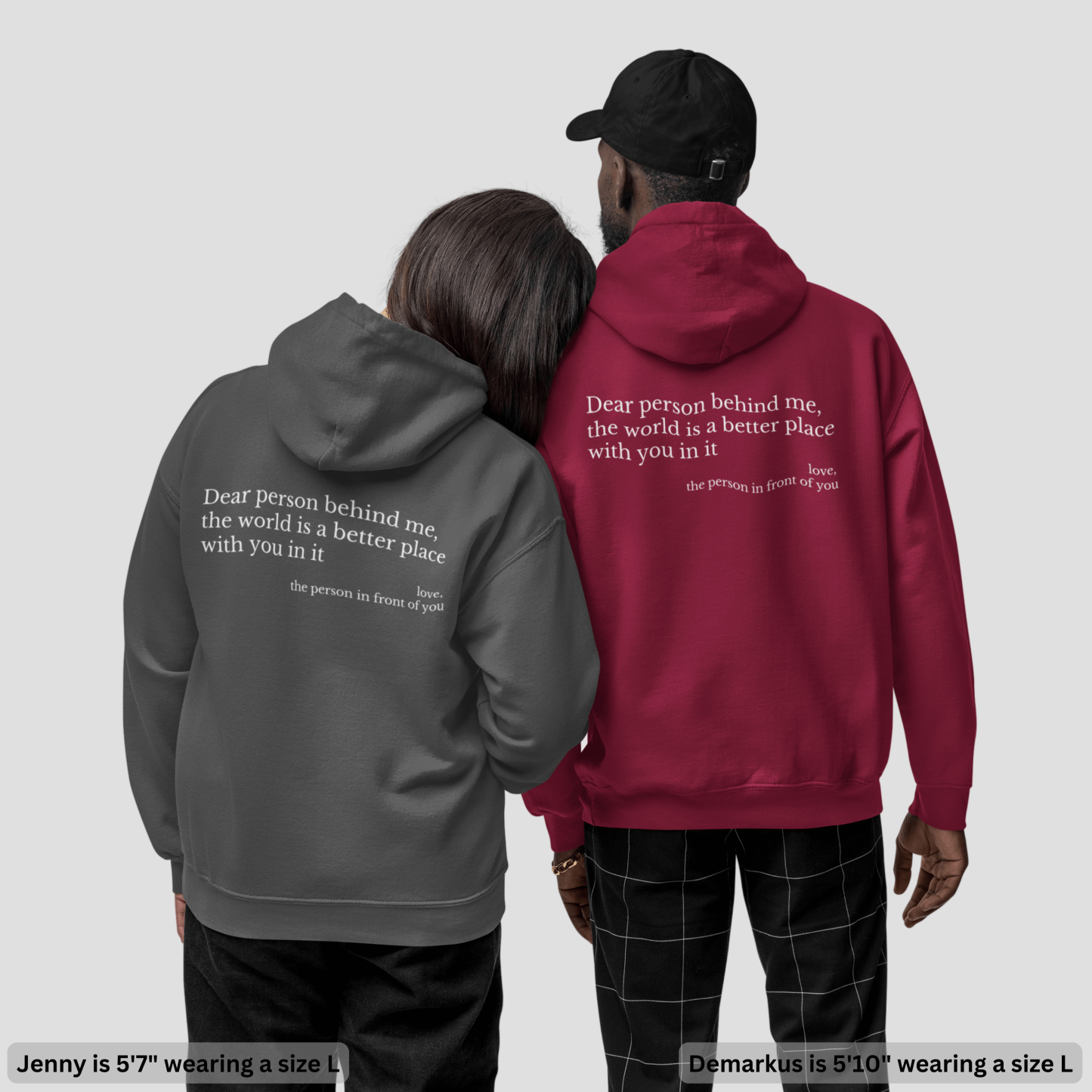 The Original 'Dear Person Behind Me' Hoodie