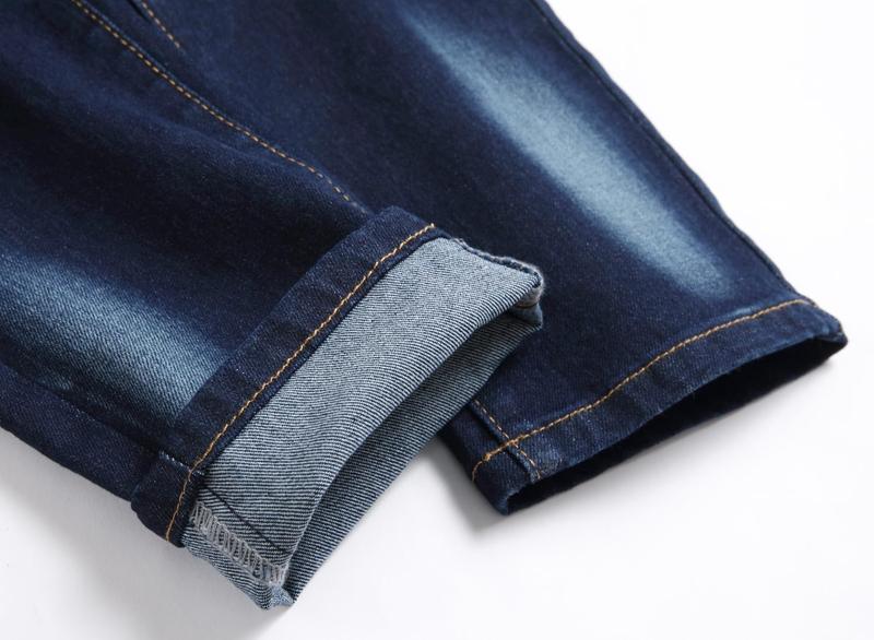 JUNBAOSS Men's Slim Fit Stretch Jeans Colored Skinny Jeans for Men, Distressed Straight Leg Casual Fashion Comfort Flex Waist Denim Pants, Menswear Classic Street Style Cotton Fabric Jean Natural Hipster Personalized Stylish Streetwear Jeans with Pockets