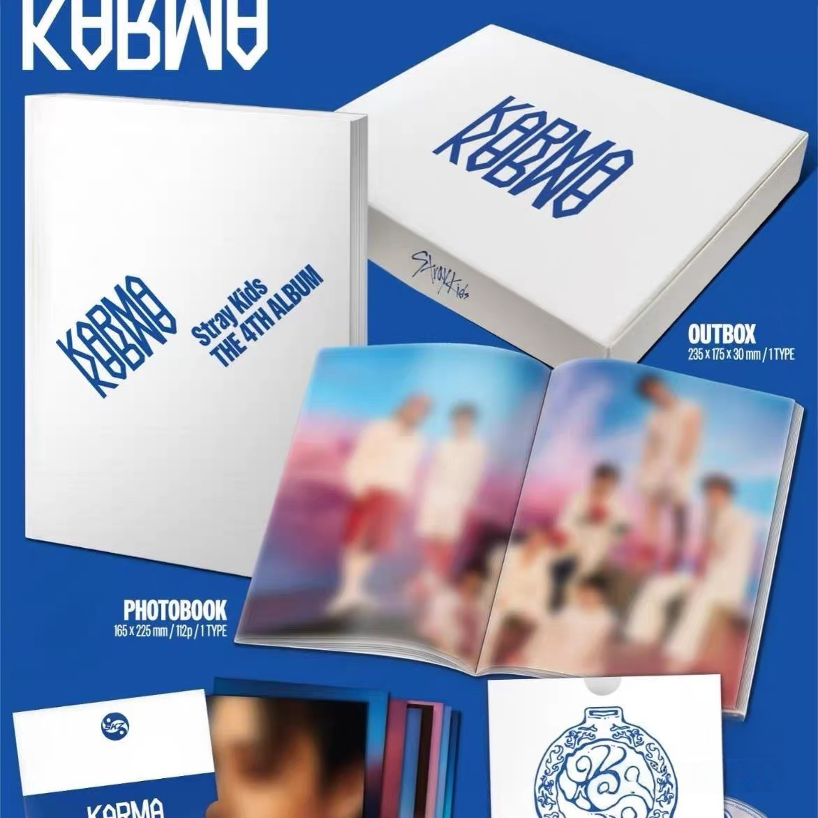 Stray Kids KARMA SKZ Official Standard Album Sealed