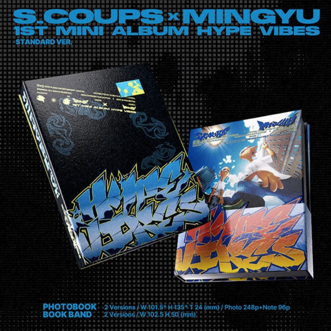 S.Coups & Mingyu cxm19 'HYPE VIBES' 1st Mini Album Unit Ver