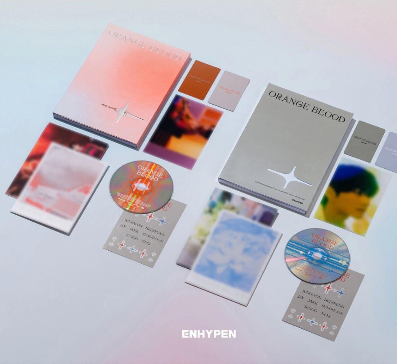 Sealed ENHYPEN Orange Blood Mini Album Vol.5 Photobook Ver