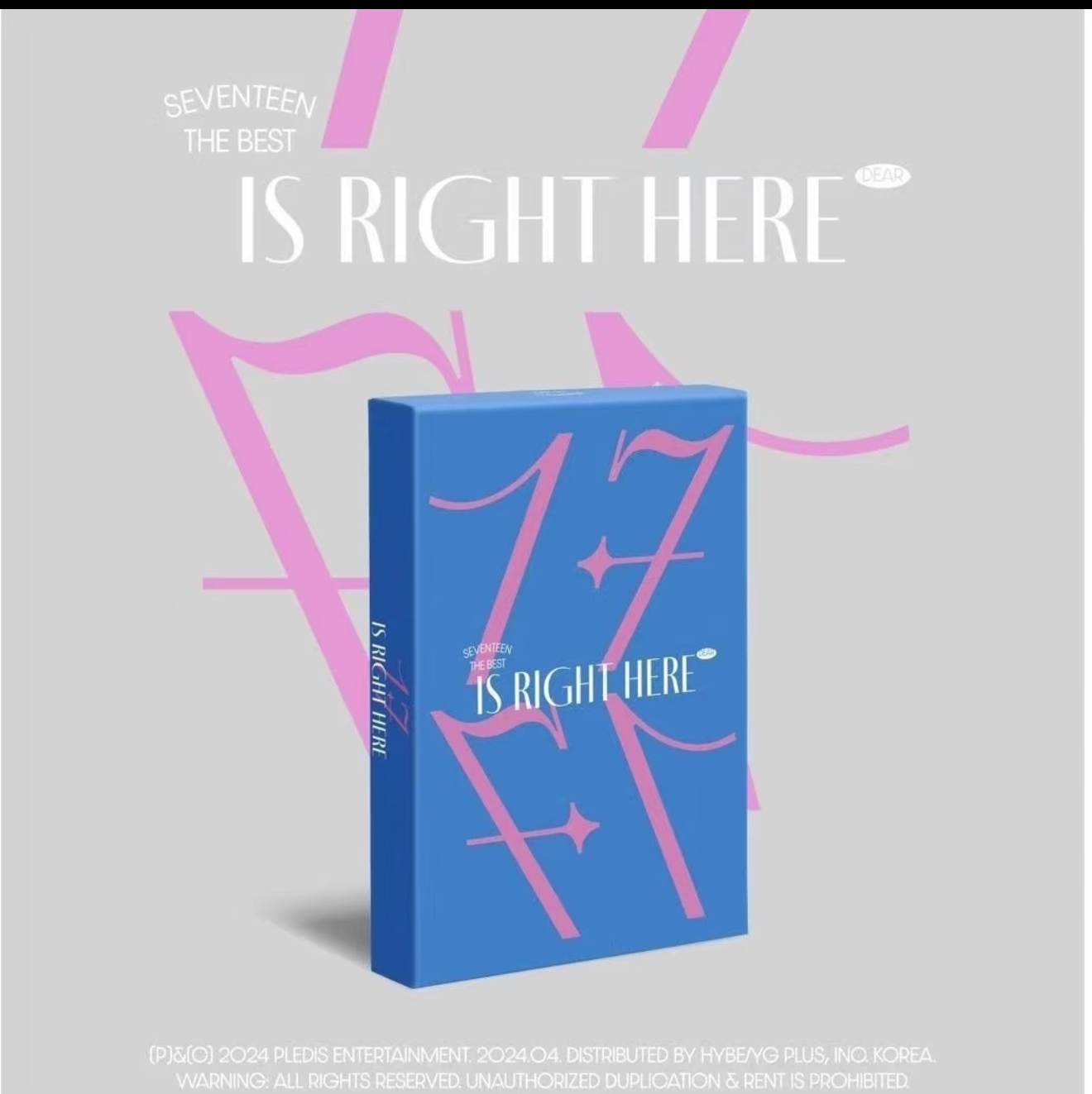 SEVENTEEN '17 IS RIGHT HERE' Carat Version