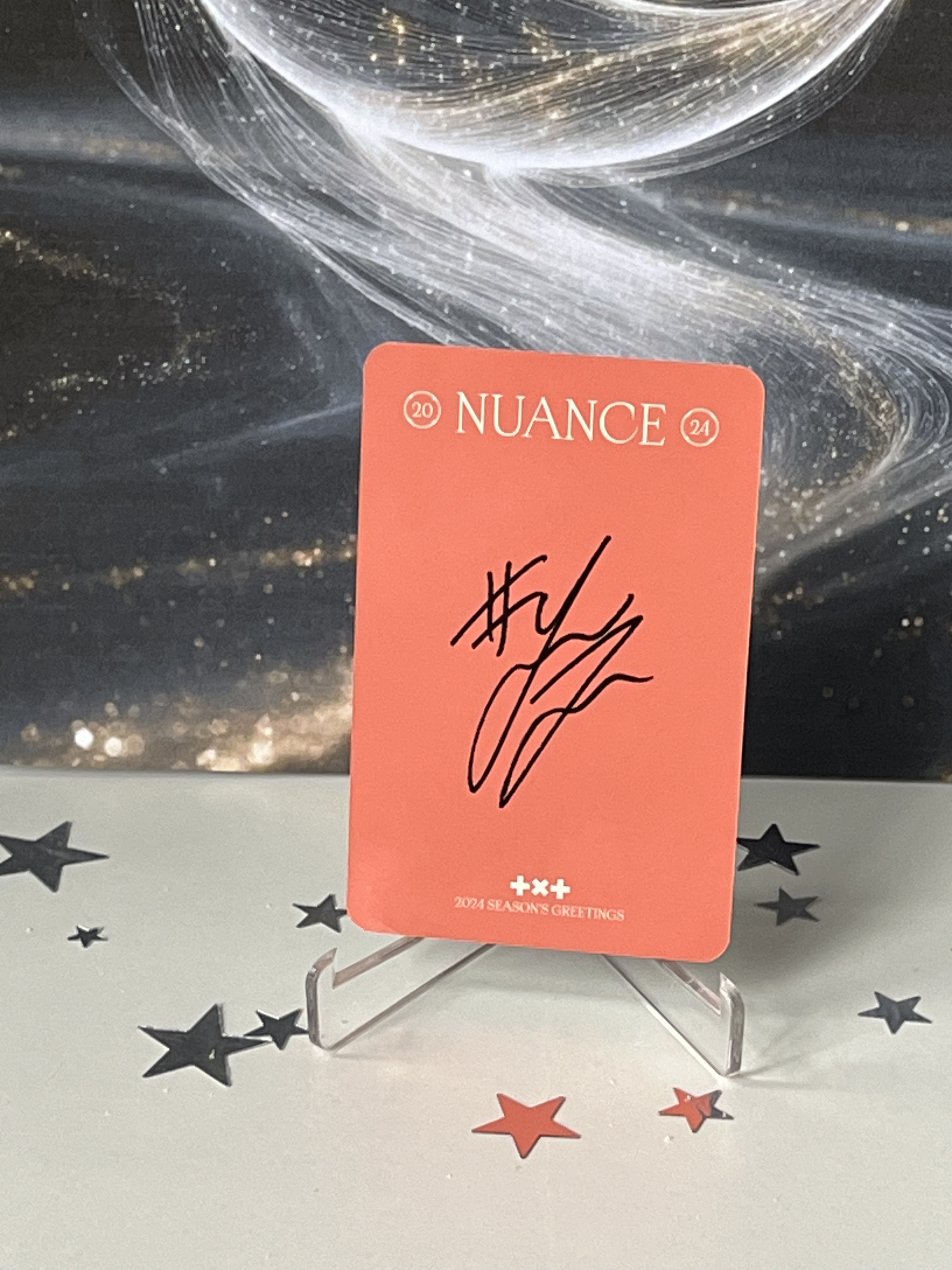 TOMORROW X TOGETHERofficial photocard - Yeonjun (for MOA)