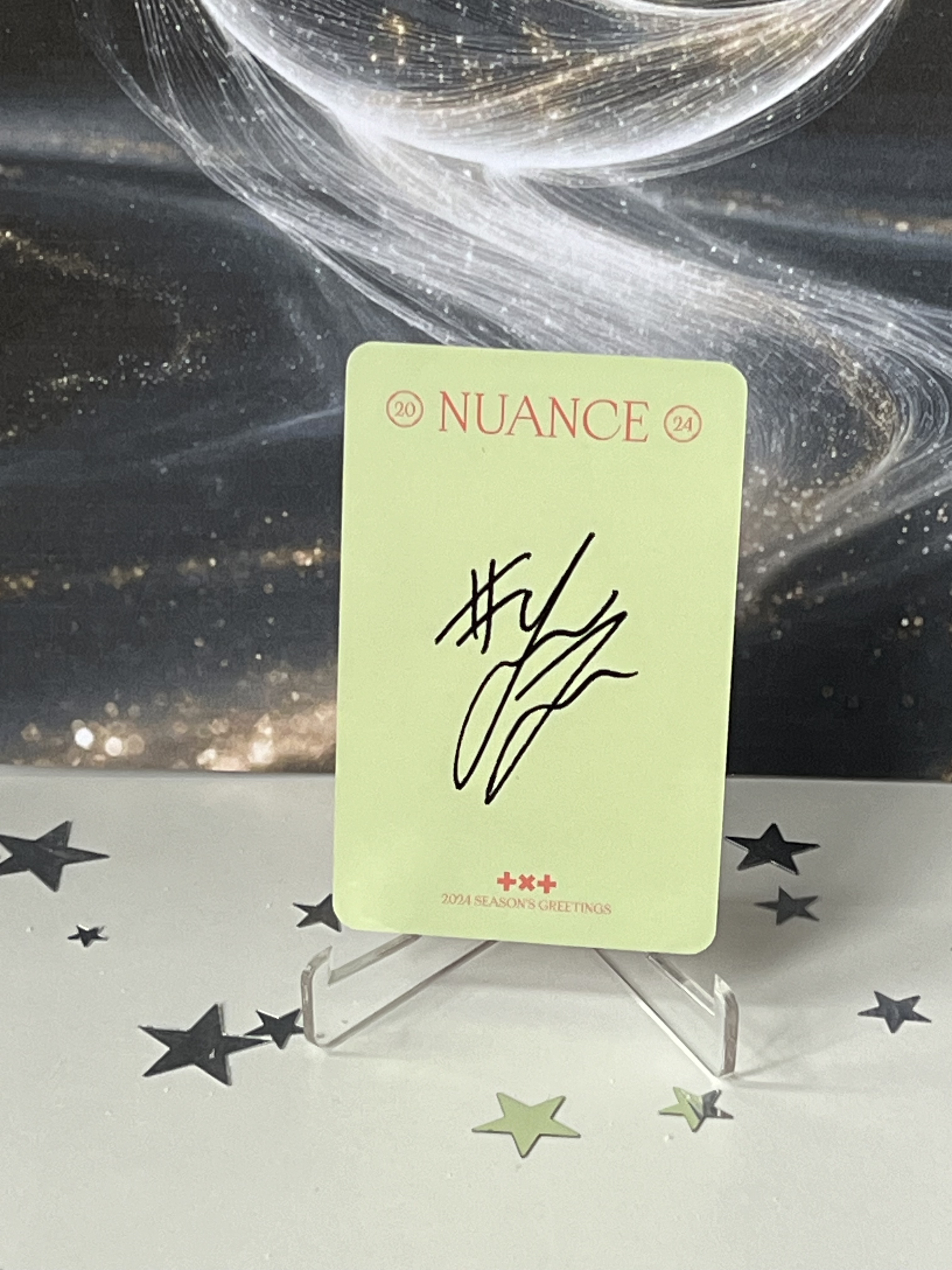 TOMORROW X TOGETHERofficial photocard - Yeonjun (for MOA)