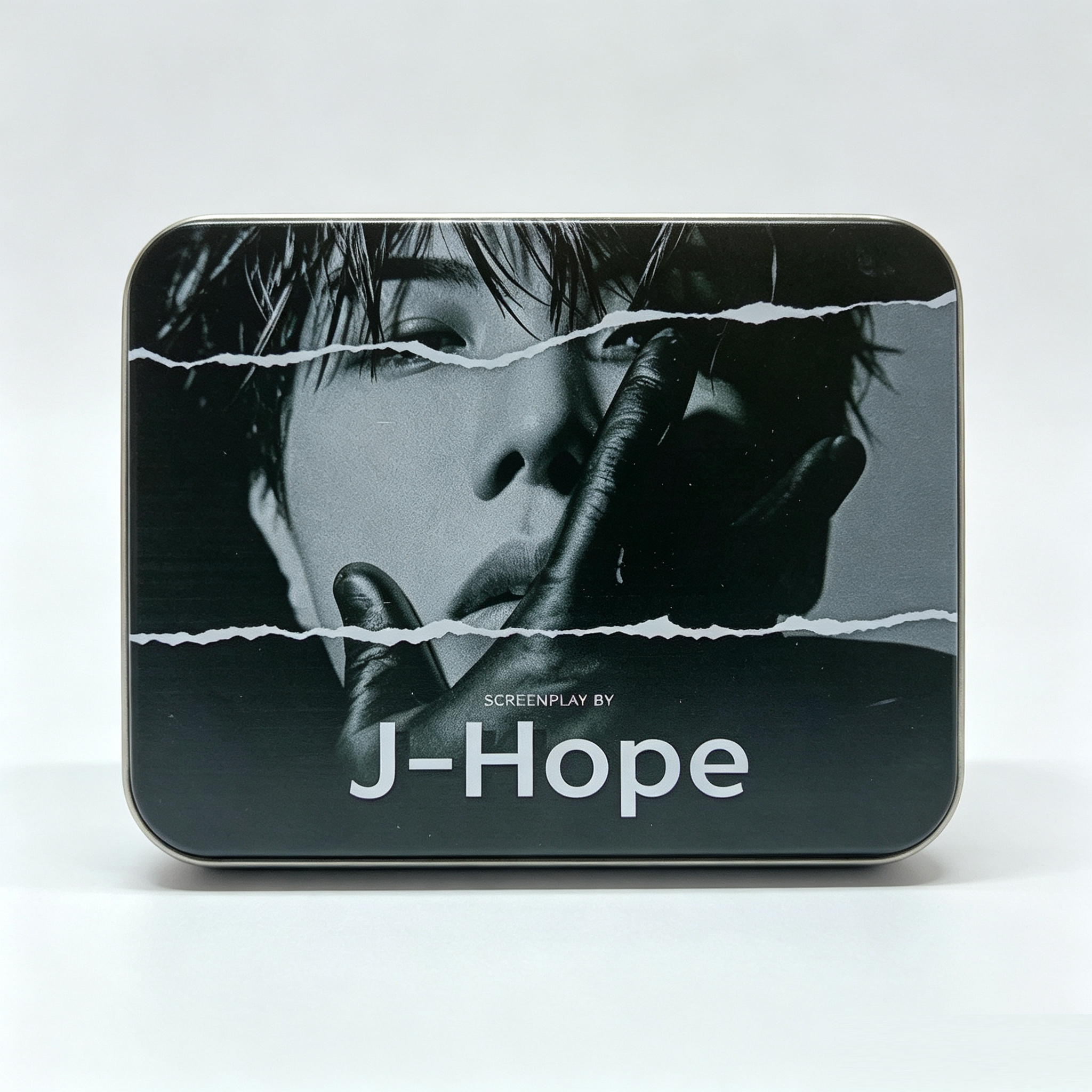 BTS Custom Photocard Storage Tin Box | Trading Card Collectible Case