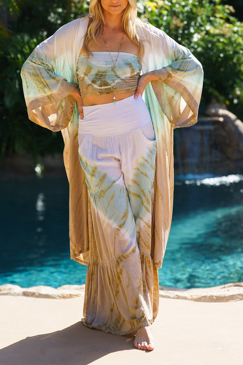 Women Tie Dye Loose Casual Pants