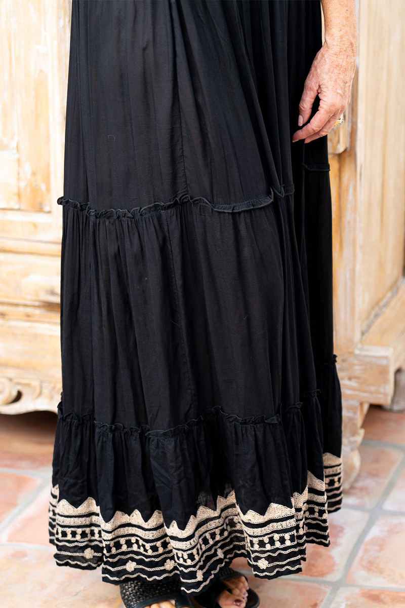 Womens Strapless Sleeveless Printed Casual Maxi Dress