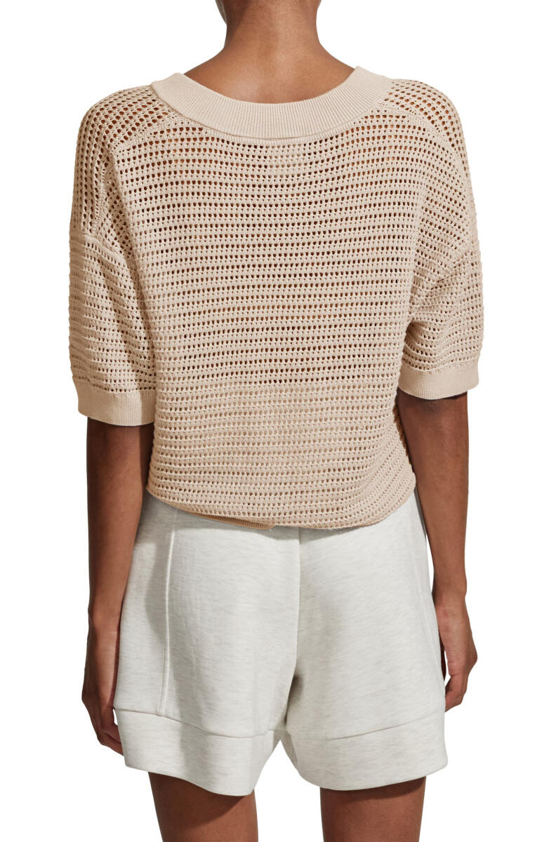 Women Casual V-neck Hollow Top or Drawstring Shorts