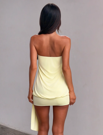 RAVENNA MINI DRESS - SKY BLUE