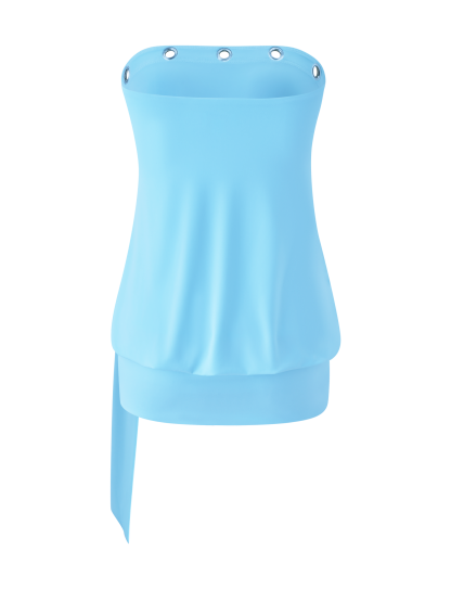 RAVENNA MINI DRESS - SKY BLUE