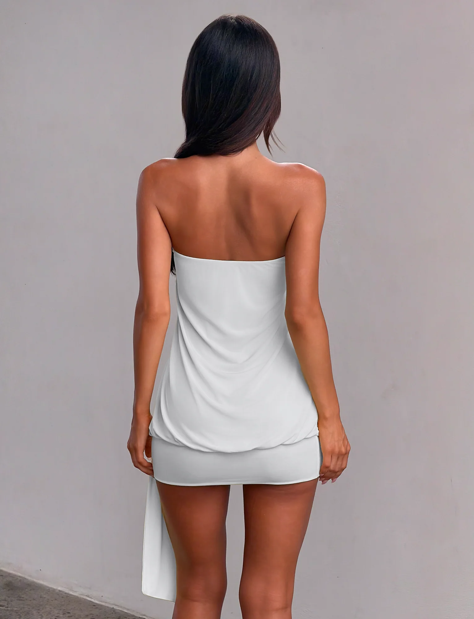 RAVENNA MINI DRESS - SKY BLUE