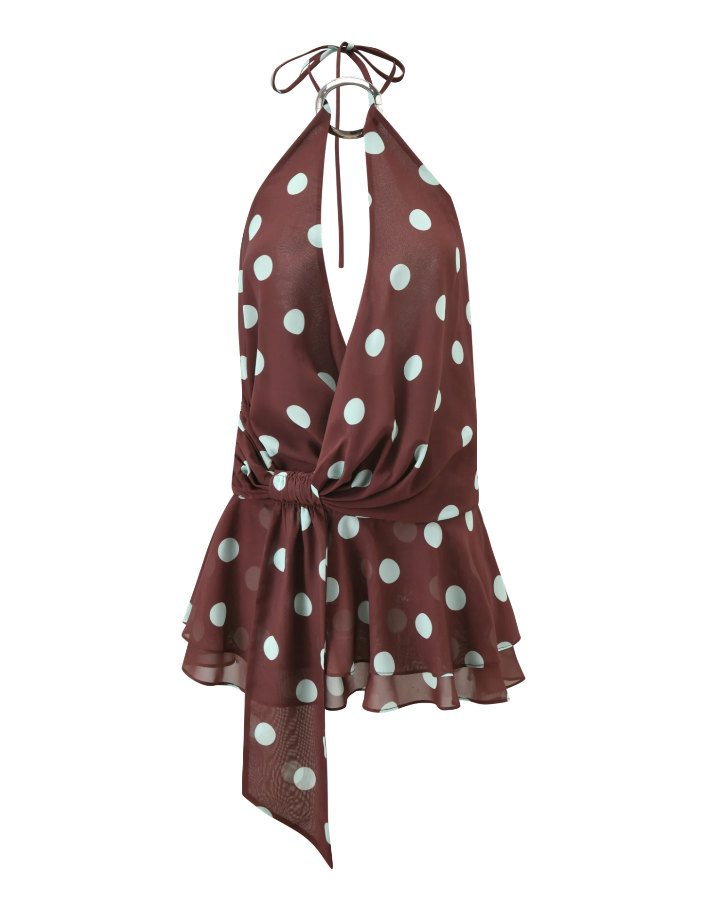 INDIGO MINI DRESS 2.0 - BURGUNDY ROMANTICA