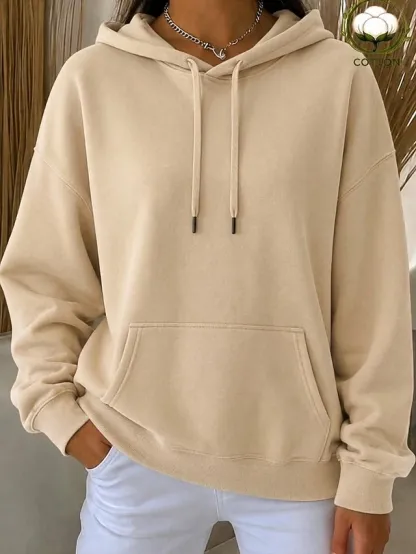 Women's Pullover Hoodie Sweatshirt Punk Casual Long Sleeve Hooded Regular Tops Casual Home Street