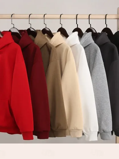 Women's Pullover Hoodie Sweatshirt Punk Casual Long Sleeve Hooded Regular Tops Casual Home Street