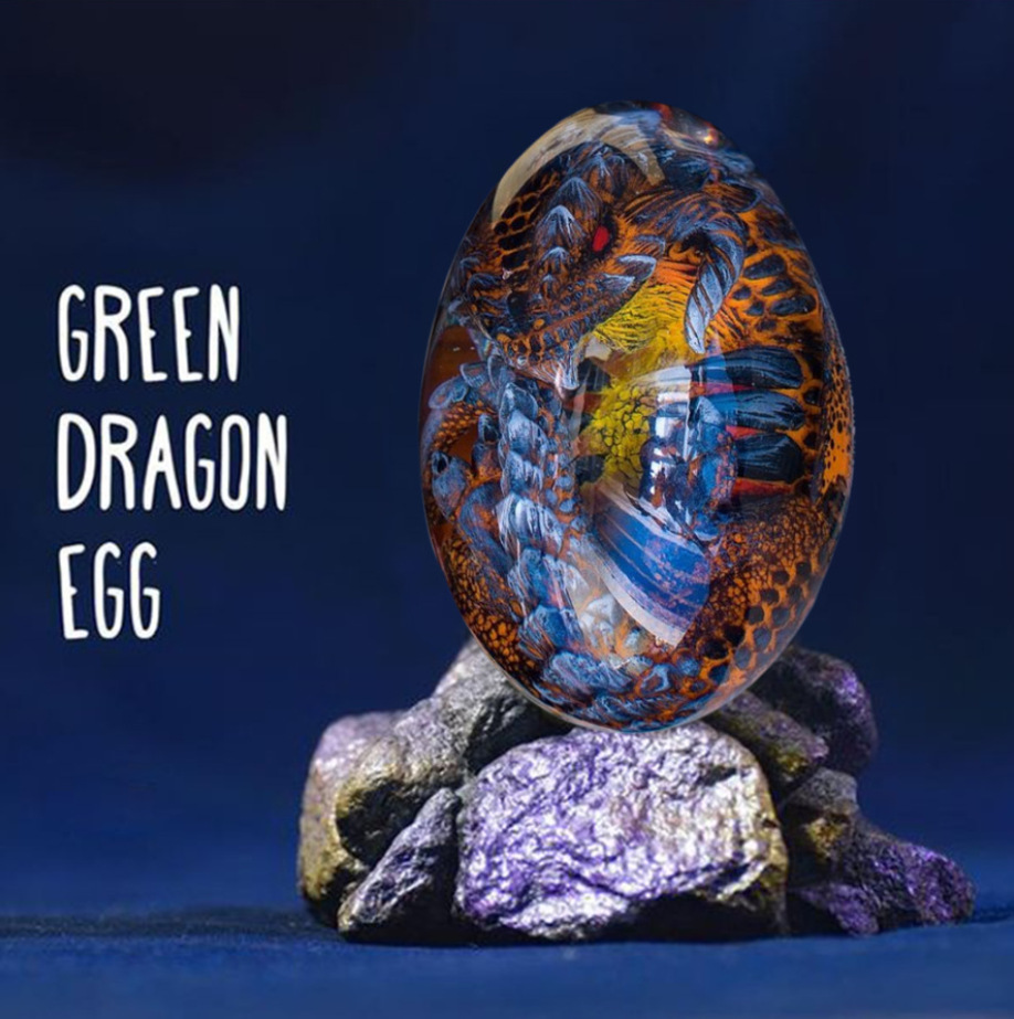 ⚡️Last Day 50% OFF -  Lava Dragon Egg With Luminous Base