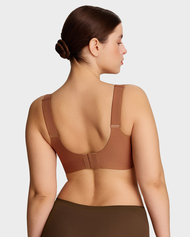 Comfortable Wireless Full Coverage Jelly Smoothing Bra